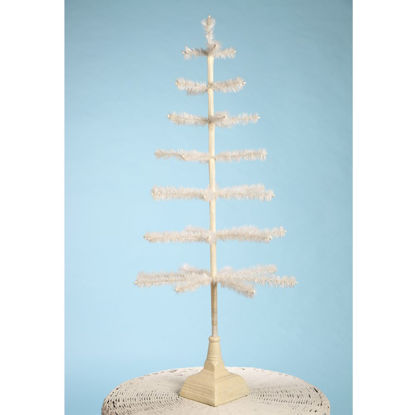 Feather Tree Ivory in Urn Base 26 by Bethany Lowe