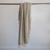 Grey Throw Blanket with Fringe by Creative Co-op