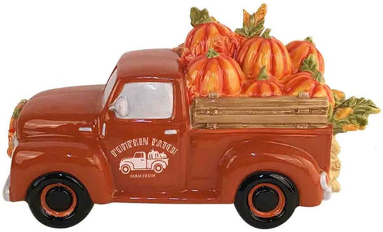 Harvest Pumpkin Patch Truck Figure by Blue Sky Clayworks