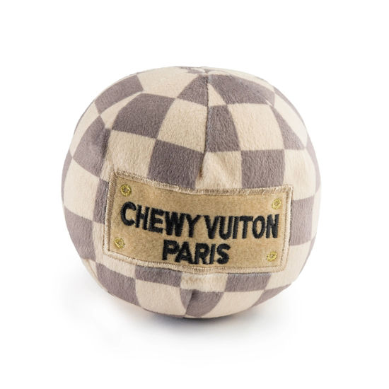Checker Chewy Vuiton Bowl