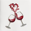 Wine Glasses Quilling Card by Niquea.D