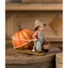 Paulie Pulling Pumpkin by Bethany Lowe Designs