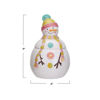 Snowman with Colorful Hat & Scarf Cookie Jar by Creative Co-op