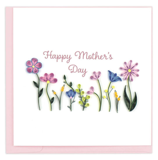 Mother's Day Wildflowers Quilling Card by Quilling Card