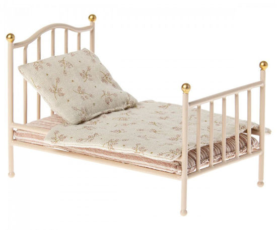 Vintage Bed, Mouse - Rose by Maileg