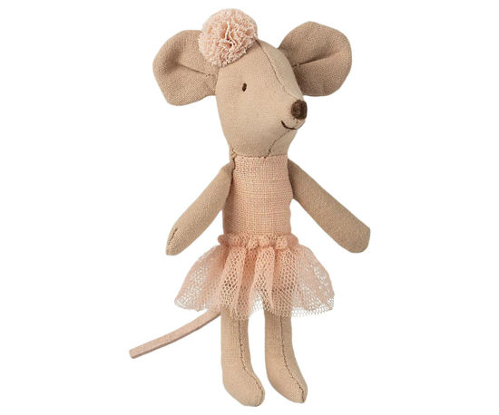 Ballerina Mouse, Little Sister - Blush by Maileg