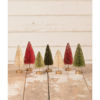 Traditional Mini Bottle Brush Trees in Box Set by Bethany Lowe