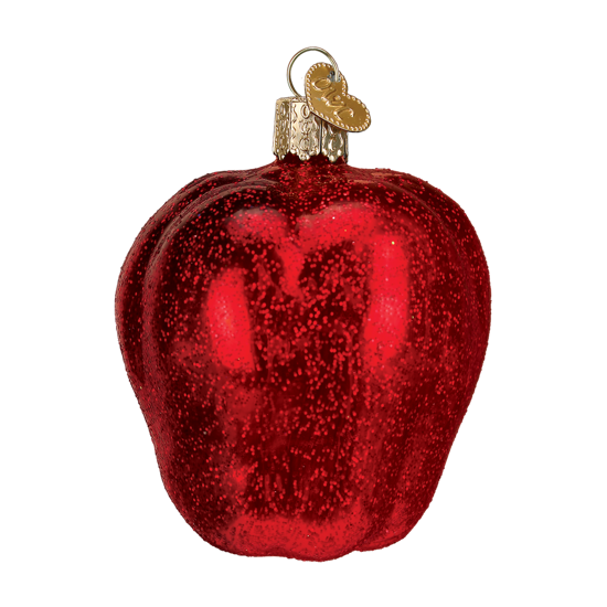 Red Delicious Apple Ornament by Old World Christmas