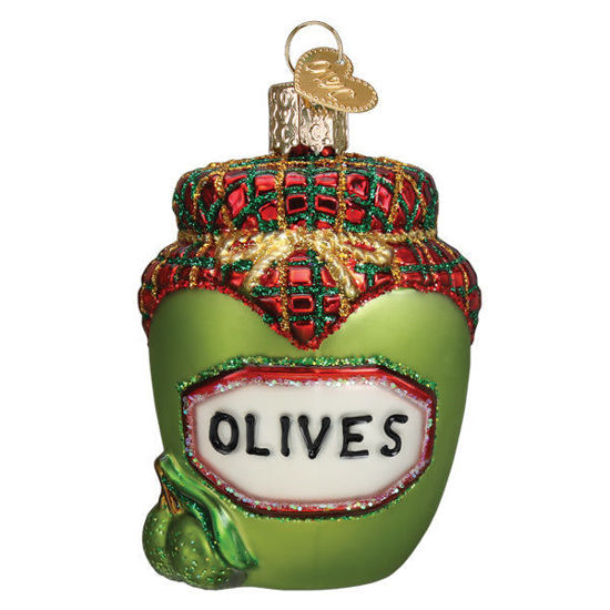 Jar Of Olives Ornament by Old World Christmas