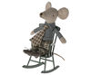 Rocking Chair, Mouse - Dark Green by Maileg