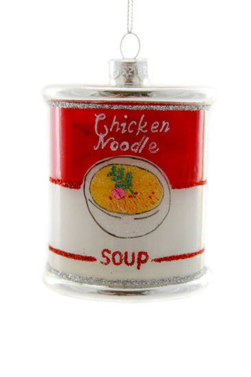 Chicken Noodle Soup Can Ornament by Cody Foster