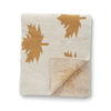 Yellow Leaves Throw Blanket by K & K Interiors