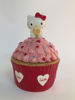 Hello Kitty Cupcake Candy Jar by Blue Sky Clayworks