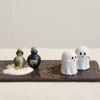 Ghosts Salt & Pepper Set by Creative Co-op