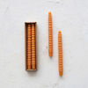 Stacked Pumpkins Shaped Taper Candles Set by Creative Co-op