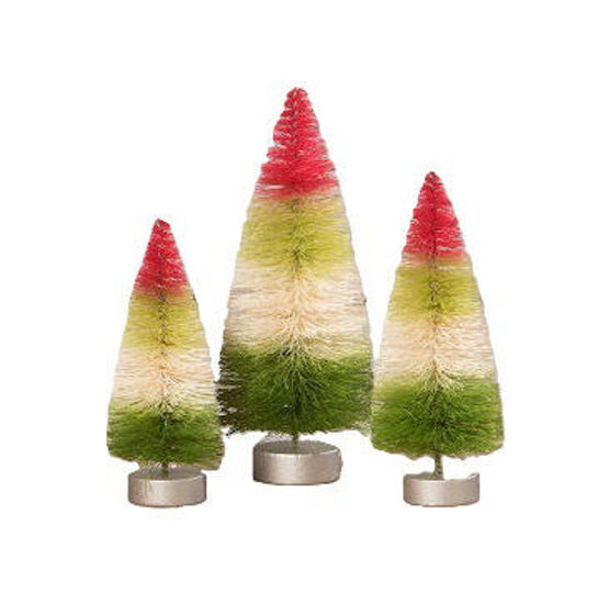 The Jolly Side of Christmas Trees Set by Bethany Lowe