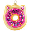 Kitty Donut Ornament by Kat + Annie