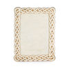 Mika Braided 5" x 7" Frame - Golden by Jay Strongwater