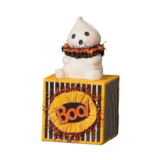 Boo on Block by Bethany Lowe Designs