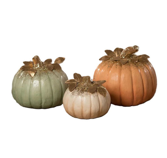 Elegant Pumpkin Set by Bethany Lowe Designs