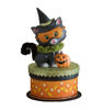 Halloween Kitty Binks on Box by Bethany Lowe Designs