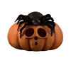 Spider on Pumpkin Jack O Lantern by Bethany Lowe Designs