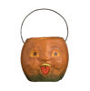 Vintage Happy Mini Pumpkin Bucket by Bethany Lowe Designs