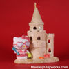Hello Kitty Sand Castle Candle House by Blue Sky Clayworks