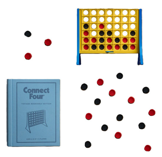 Connect 4 Vintage Bookshelf Game by WS Game Company