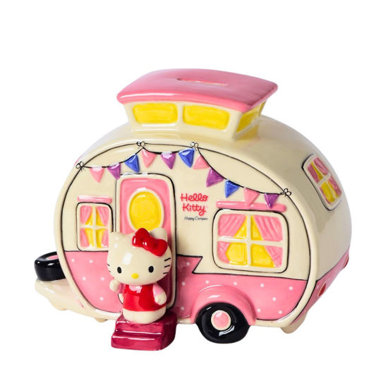 Hello Kitty Retro Camper Bank by Blue Sky Clayworks