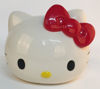 Hello Kitty Figural Head with Red Bow Bank by Blue Sky Clayworks