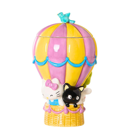 Hello Kitty and Friends Hot Air Balloon Cookie Jar by Blue Sky Clayworks
