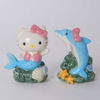 Hello Kitty Mermaid and Dolphin Salt & Pepper Set by Blue Sky Clayworks