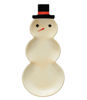 Snowman Shaped Platter by Creative Co-op