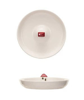 Stoneware Dish with Holiday Figure by Creative Co-op