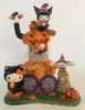 Hello Kitty and Friends Halloween Pumpkin Cafe Candle House by Blue Sky Clayworks