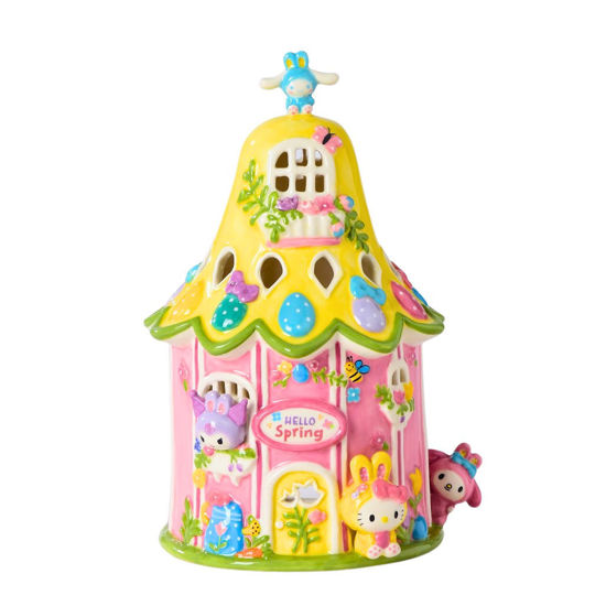 Hello Kitty and Friends Easter Candle House by Blue Sky Clayworks