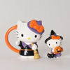 Hello Kitty Halloween Figural Witch Mug and Witch Ornament Set by Blue Sky Clayworks
