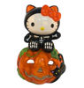 Hello Kitty Halloween Black Cat Candle House by Blue Sky Clayworks