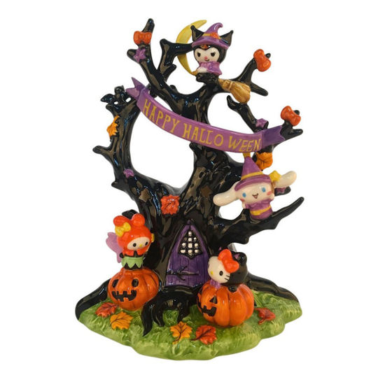 Hello Kitty and Friends Halloween Tree Figurine by Blue Sky Clayworks