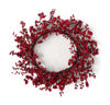 Red Berry 24" Wreath by Sullivans