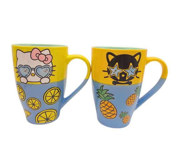 Hello Kitty Summer Fun Mug Set by Blue Sky Clayworks