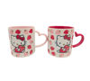 Hello Kitty Strawberry Love Mug Set (Pink & Red) by Blue Sky Clayworks