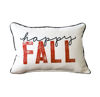 Happy Fall Pillow with Black Piping by Little Birdie
