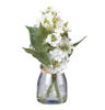 White Lilac Jar by Primitives by Kathy