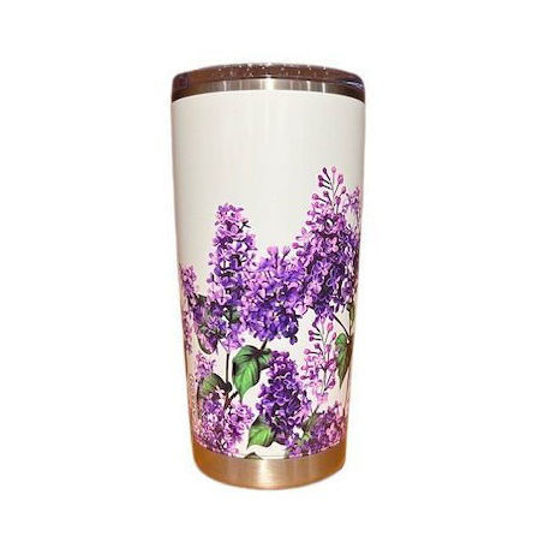 Lilac Stainless Steel Tumbler