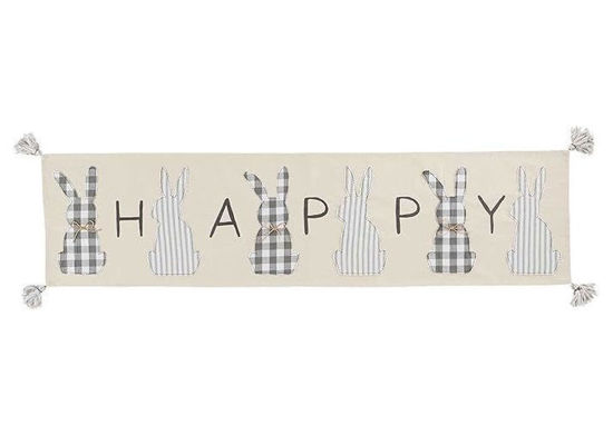 Happy Easter Bunny Table Runner by Mudpie
