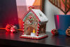 Reindeer Hut Candle House by Blue Sky Clayworks