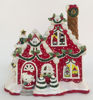 Hello Kitty and Friends Holiday Red Candle House with Gold Accents by Blue Sky Clayworks